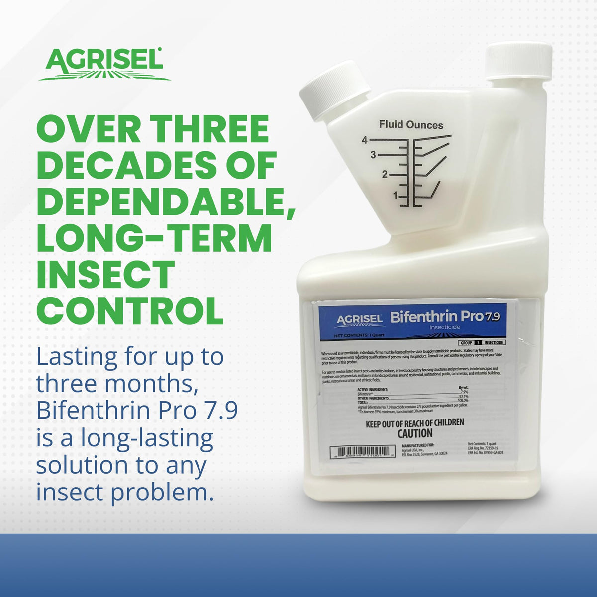 Ornamental plants protected with Agrisel Bifenthrin Pro 7.9 during treatment.
