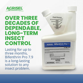 Ornamental plants protected with Agrisel Bifenthrin Pro 7.9 during treatment.