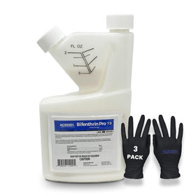 Agrisel Bifenthrin Pro 7.9 bottle for broad pest control in lawns and gardens.