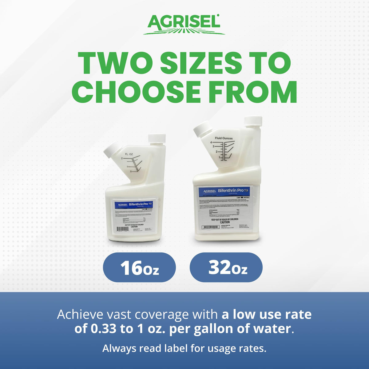 Agrisel Bifenthrin Pro 7.9 ornamentals use protects plants from common pests.