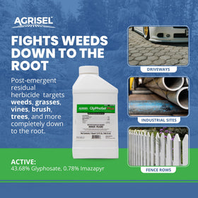 Agrisel GlyPhoSel Plus label with directions for effective weed control