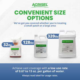 Agrisel GlyPhoSel Pro mixing steps simplify dilution for use.
