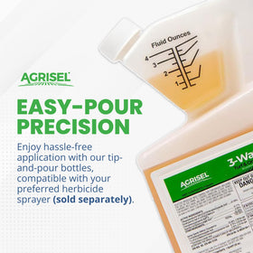 Agrisel low-odor spray bottle highlights convenient lawn application