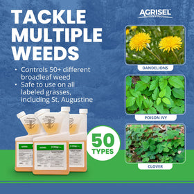 Agrisel protective gloves 3-pack for safe handling during lawn care