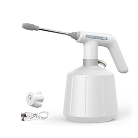 Agrizone Electric Mister with a large 2-liter tank for long garden sessions.