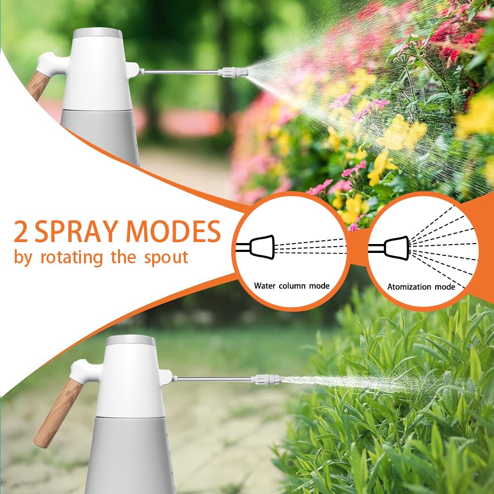 Agrizone Electric Plant Mister with two spray modes for jet or mist.
