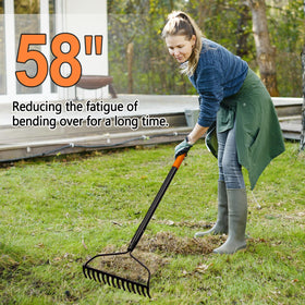 AgroPro rake with rust-resistant coating for humid conditions.
