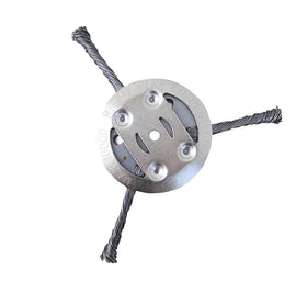 AGSWE steel-wire trimmer head, 6-inch universal fit for efficient cutting.