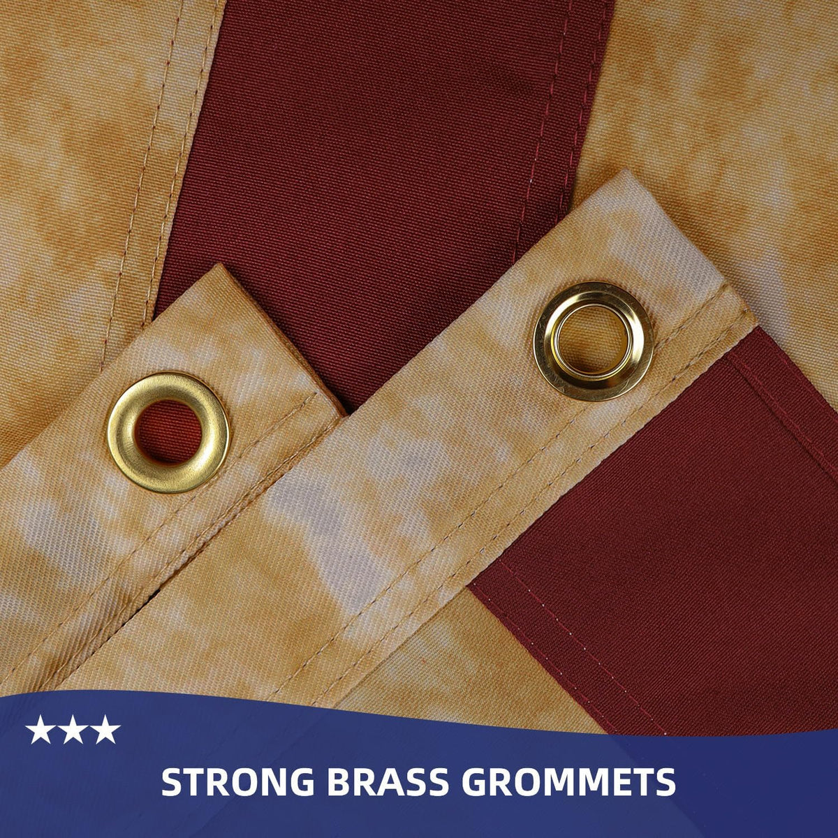 AGUIFLGS heavy-duty spun polyester flag designed for outdoor use
