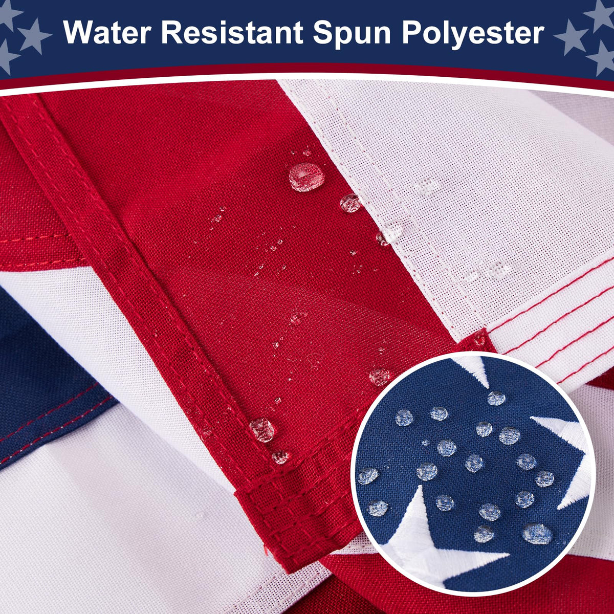 AGUIFLGS American flag heavy duty polyester for all-weather performance