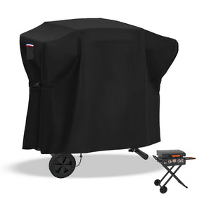Agustone grill cover for Blackstone 2350 protects the 22-inch griddle from rain and dust