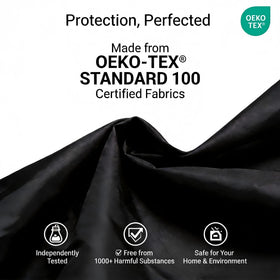 Agustone durable Oxford polyester with PVC coating resists tearing and cold cracking.