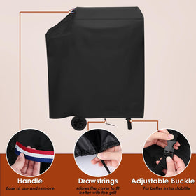 Agustone water resistant PVC coating on grill cover