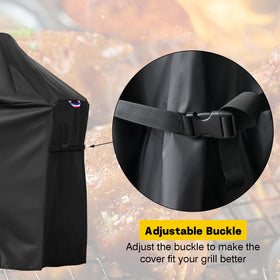 Agustone Weber Spirit cover center buckles secure snug fit