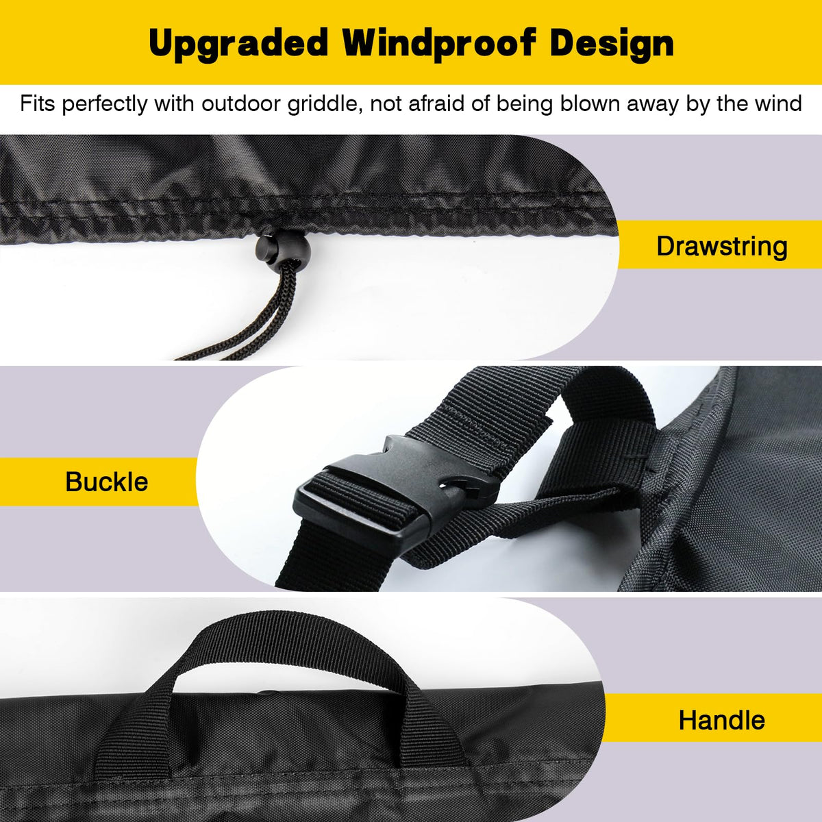 Agustone Weber Spirit E425 waterproof strip blocks water intrusion