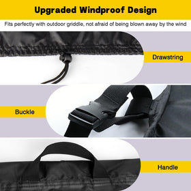 Agustone Weber Spirit E425 waterproof strip blocks water intrusion