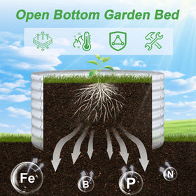 AHEONLAR easy-assembly process enables quick garden setup.