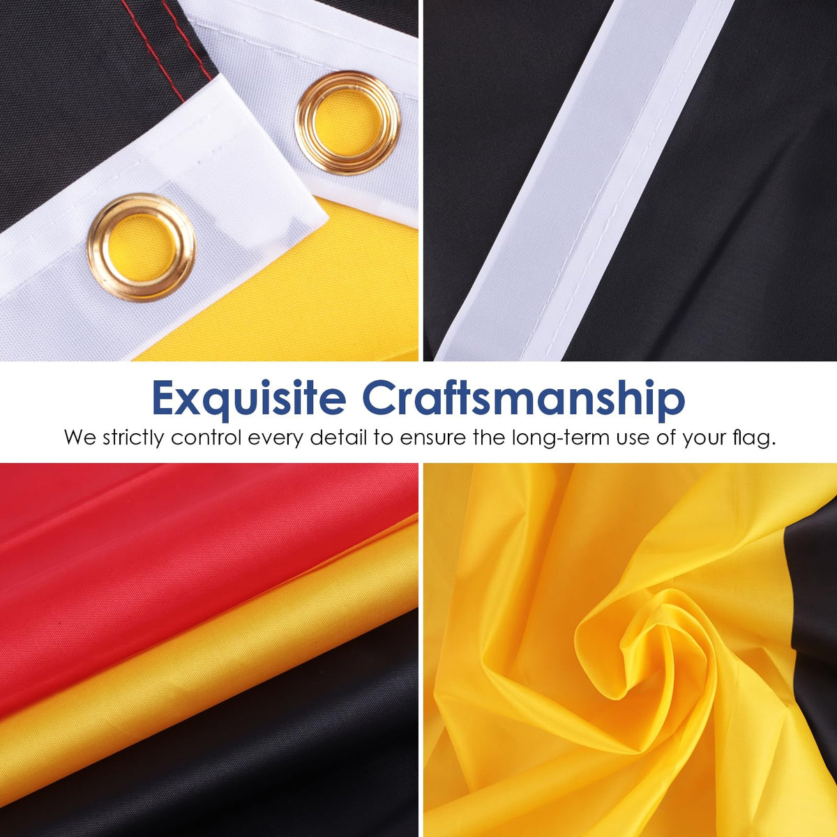 AhfuLife Colombia flag 3x5ft stitched edges for durability
