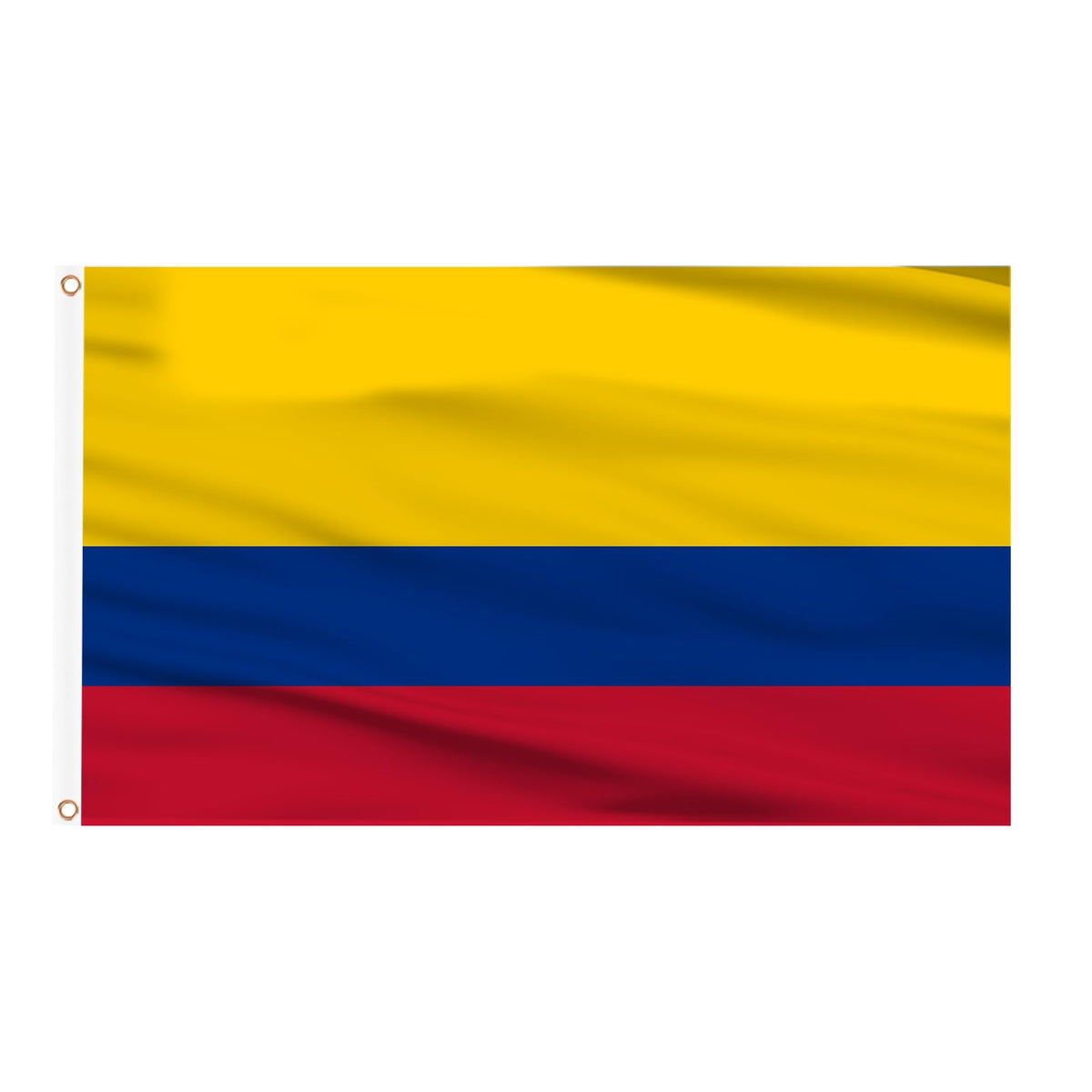 AhfuLife Colombia flag 3x5ft front view with vivid outdoor-ready colors