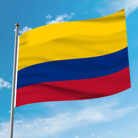AhfuLife Colombia flag 3x5ft bright colors stay vibrant outdoors