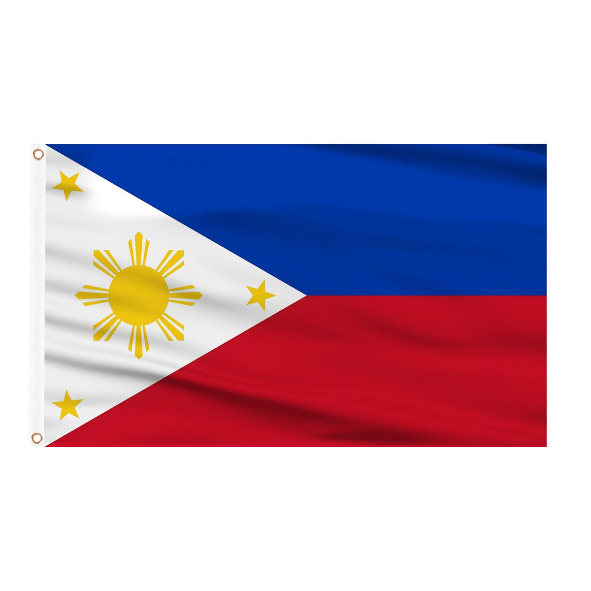 AhfuLife Philippines flag 3x5 ft outdoor display with durable fabric for weather-ready décor