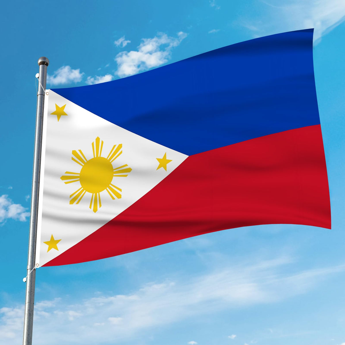 AhfuLife Philippines flag suitable for indoor and outdoor use with vibrant color