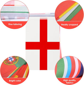 AhfuLife weather-resistant polyester flags for all-weather use.