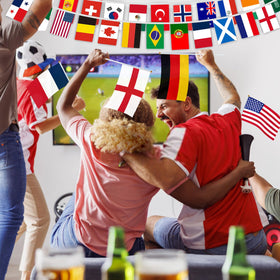 AhfuLife 48-country flag set boosts event ambience and team pride.
