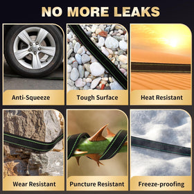 Ahititi kink-free 100 ft hose designed for smooth, hassle-free operation
