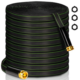 Ahititi Garden Hose 25ft full view shows durable non expandable design for steady water flow