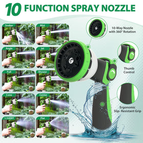 Ahititi garden hose ideal for yard, patio, and car wash tasks