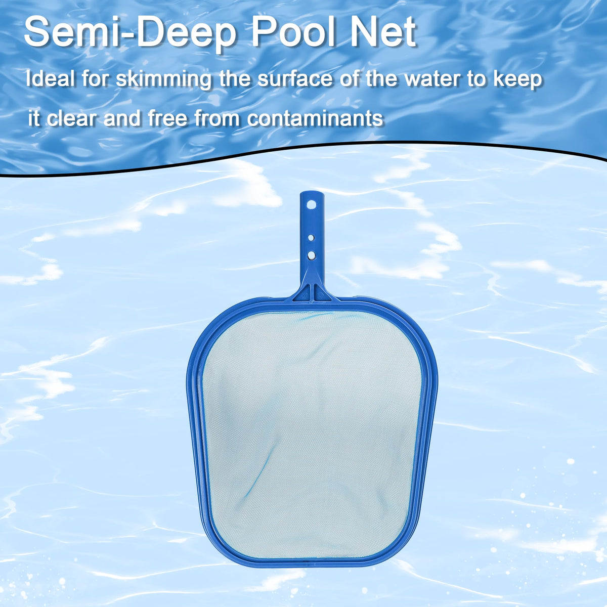 Ahomdoo 4-piece pool cleaning kit for complete pool care