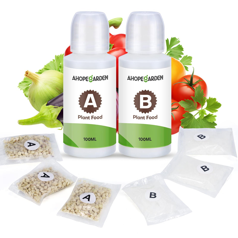 Ahopegarden 800ml A&B bottle-cap precision for mixing.