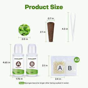 Ahopegarden indoor garden kit supports herbs, greens, and small fruiting plants