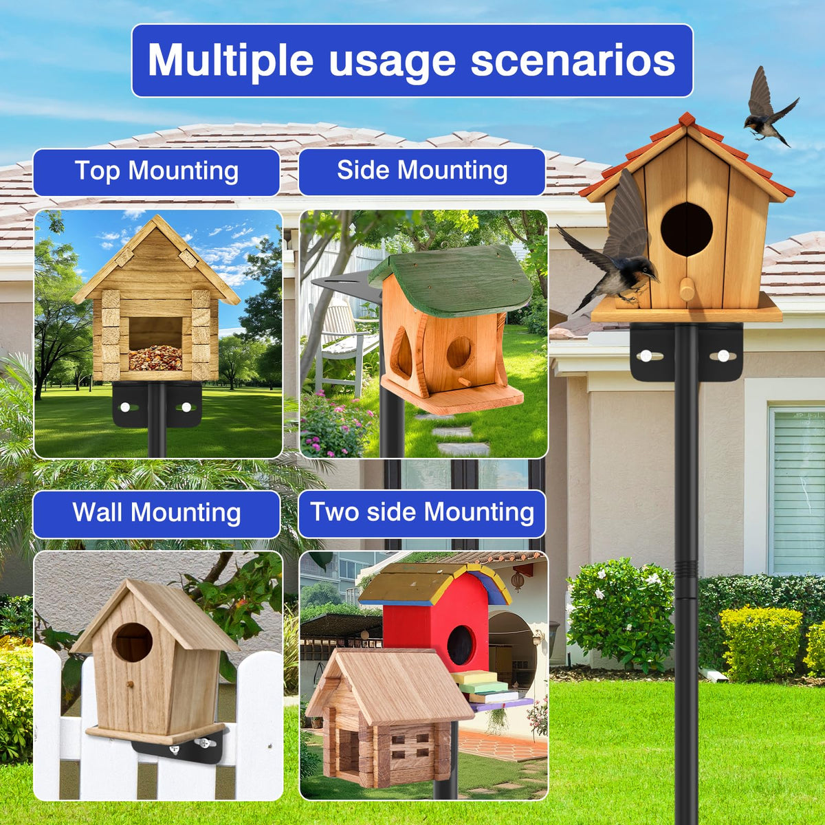 AHRLHR weather station-ready pole enables multi-use outdoor monitoring