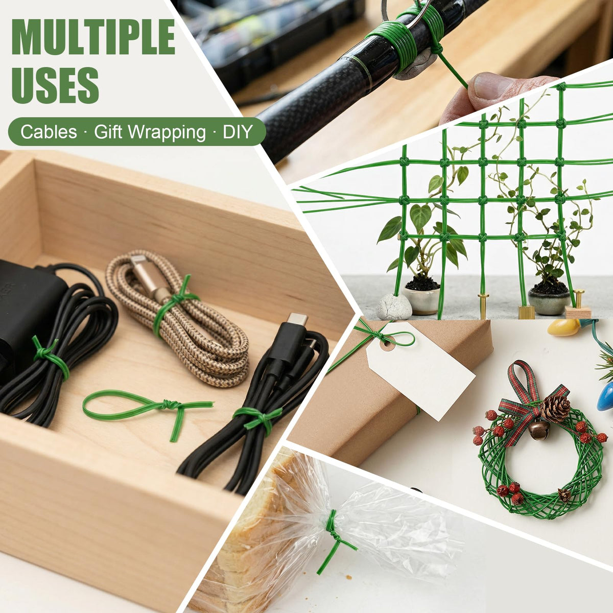 Ahrltim easy-unwind spool design keeps ties tidy and ready to use