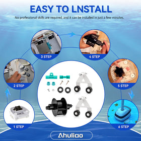 Ahuliao AXV621DAT main turbine delivering strong suction for debris pickup.