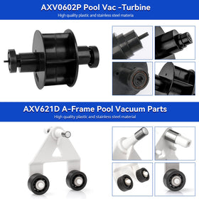 Ahuliao AXV621DAT washers and screws securing components for lasting performance.