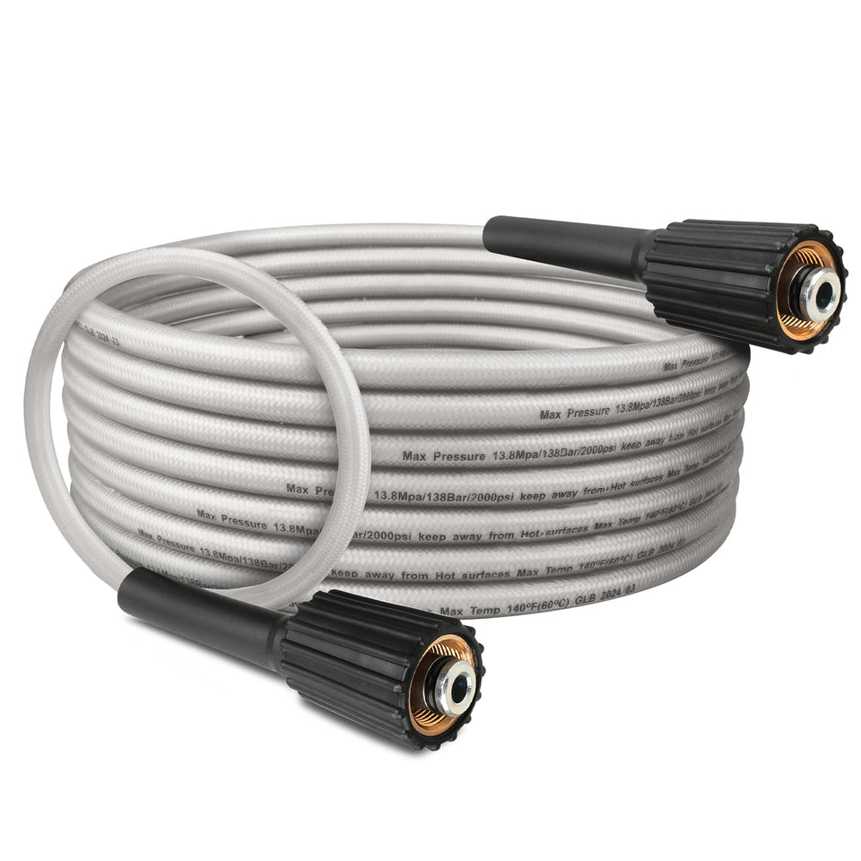 Ahuliao Ryobi pressure washer hose 308835074 20ft, built for reliable high-pressure cleaning.
