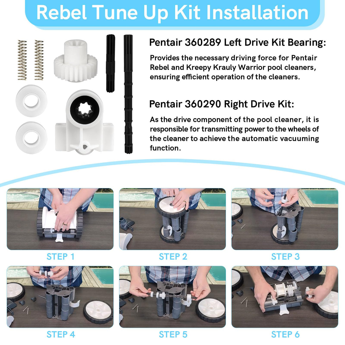 Ahuliao suction-boosting kit improves water flow and reach