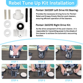Ahuliao suction-boosting kit improves water flow and reach