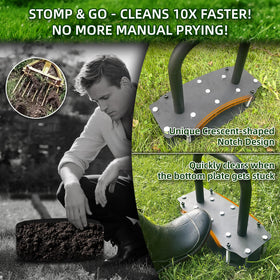 AHXPOCF lawn aerator 11 spikes deliver deeper penetration into compacted soil.