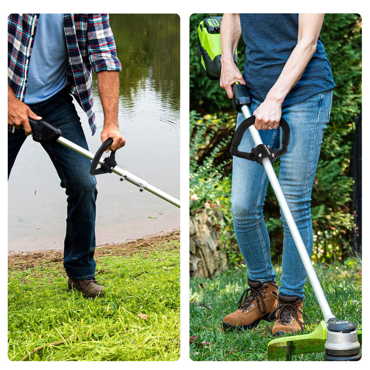 A.I.FORCE ergonomic loop handle promotes comfortable use