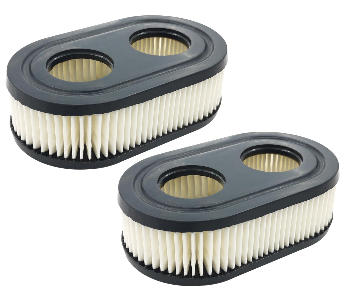 AiBiCi 593260 air filter cartridge for Briggs & Stratton engines improves airflow.