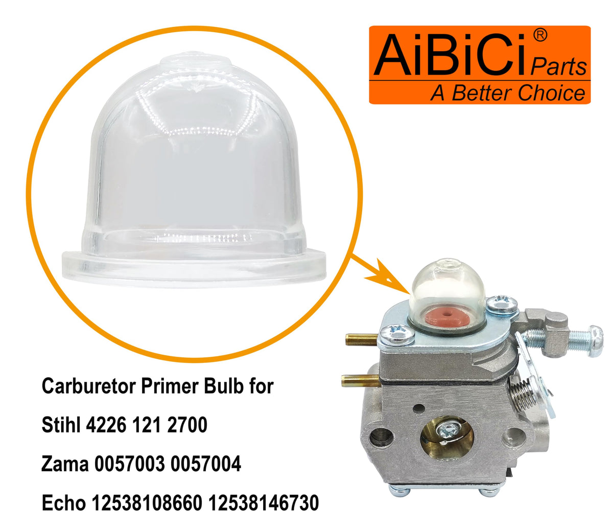 AiBiCi Echo SRM trimmer fuel line assembly enables easy field repairs