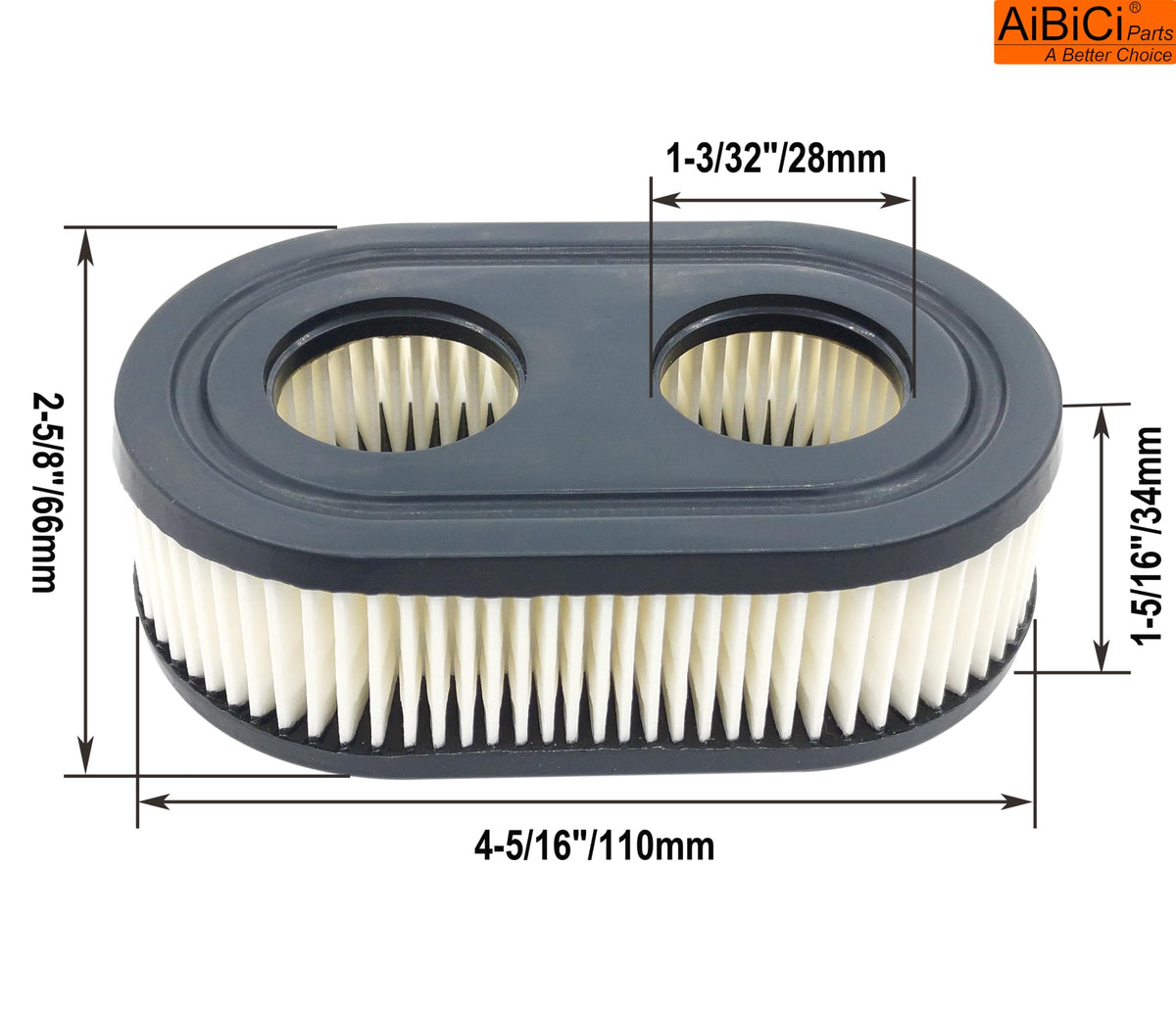 AiBiCi two-filter pack for quick replacements during maintenance.