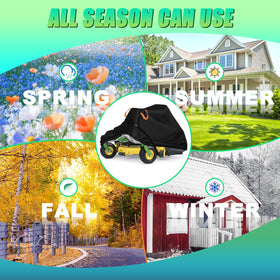 Aibiley zero-turn mower cover quick-install in minutes