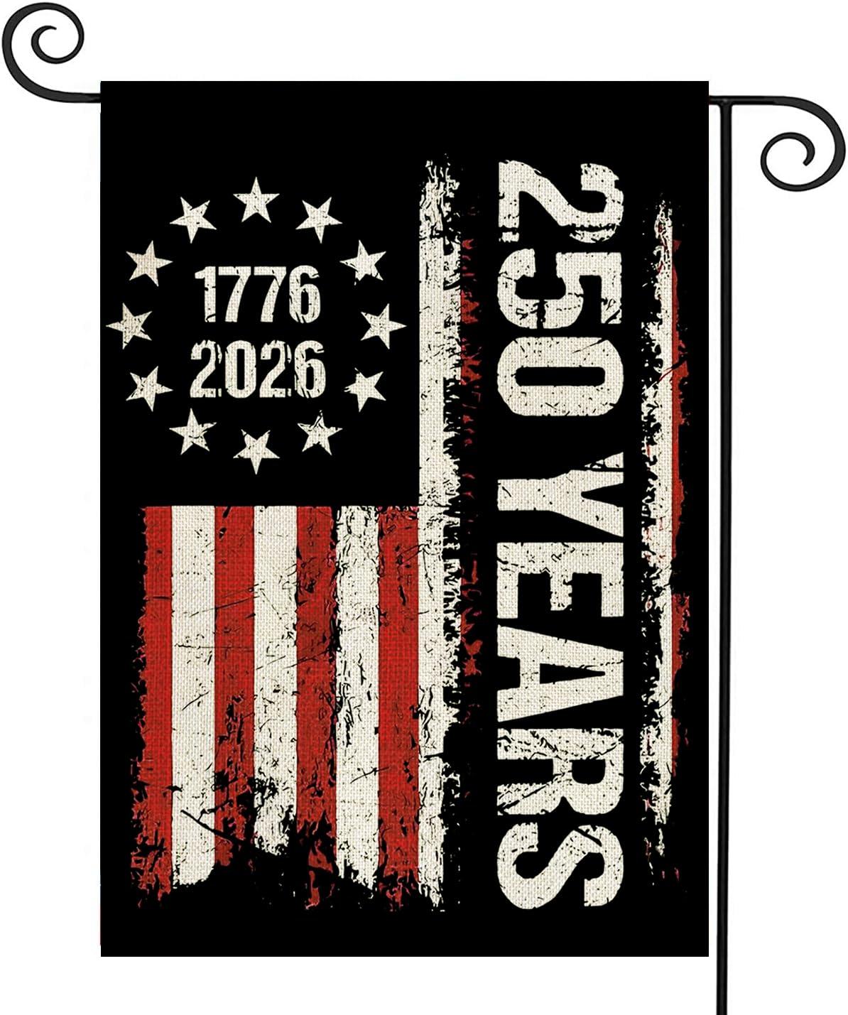 aibolyne 250 anniversary flag front view for outdoor display and festive pride