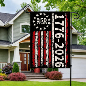 AIBOLYNE 250th anniversary flag circle of stars graphic suitable for patriotic yard decor