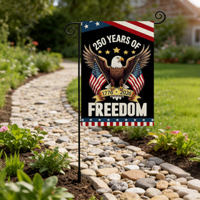 AIBOLYNE eagle design with banners complements American holiday displays.